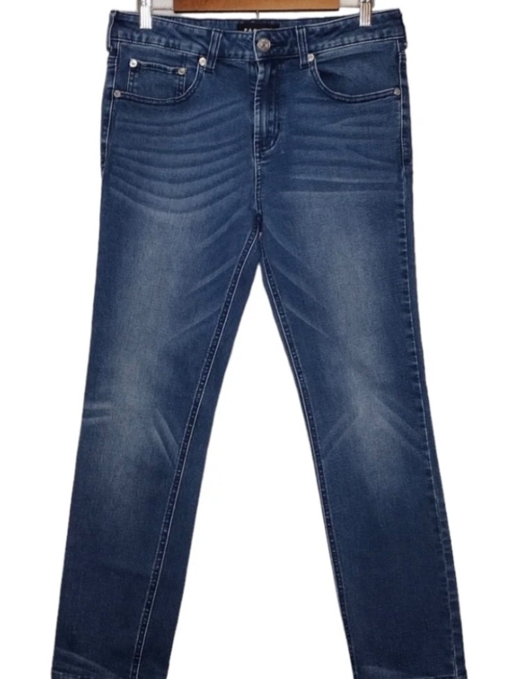 PacSun Men’s Jeans Active Stretch Med Light Wash High Rise Slim Size 30x30 EUC